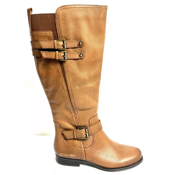 Naturalizer Womens Jessie Knee High Boot Brown M